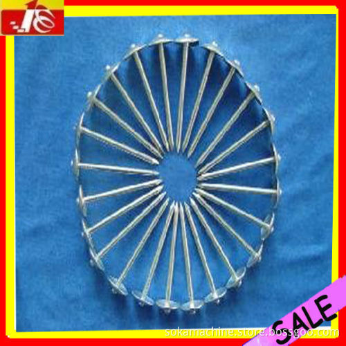 9GX2.5" umbrella haed roofing nails(factory)